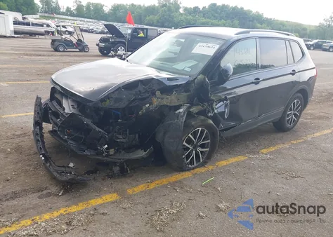 2021 Volkswagen Tiguan 2.0T S z USA, uszkodzony, nr VIN 3VV0B7AX9MM007256